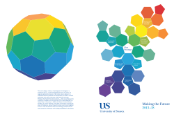 Making the Future 2013&ndash;18