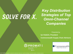 Key Distribution Strategies of Top Omni-Channel