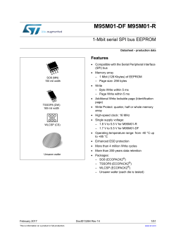 1-Mbit serial SPI bus EEPROM