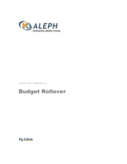 1.1. Open Annual Budget (acq-05)
