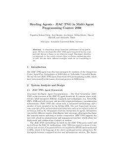 JIAC TNG in Multi-Agent Programming Contest 2008 - DAI