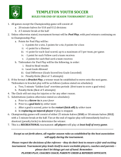 TEMPLETON YOUTH SOCCER