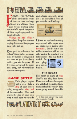 game setup - Lumenaris