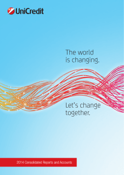 Let`s change together. The world is changing.