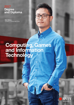 Computing, Games and Information Technology