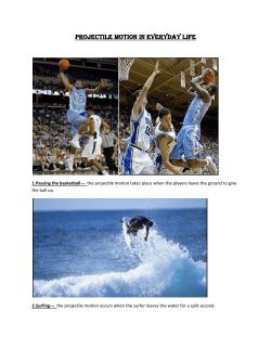 Projectile Motion in Everyday Life