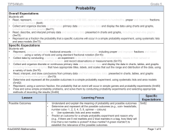 Grade 5 Probability