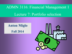 Sharpe-Optimal Portfolios