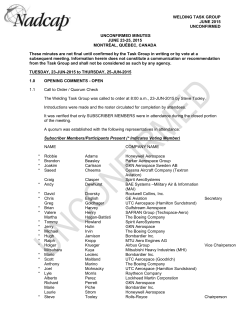 WLDMinutesJun2015UNCONFIRMED