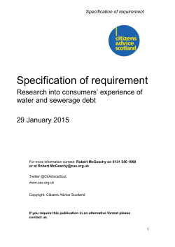 publication - Citizens Advice Scotland