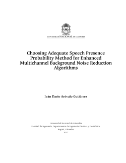 Choosing Adequate Speech Presence Probability Method