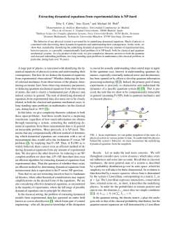 Extracting dynamical equations from experimental data is NP-hard