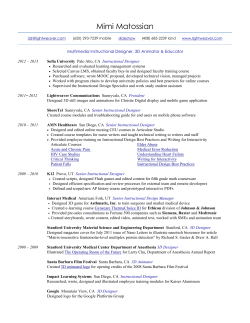 Mimi Matossian - Lightweaver Communications