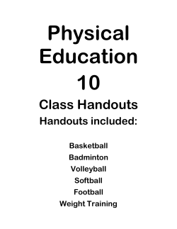 PE 10 CLASS NOTES (2)