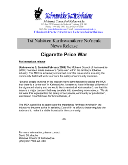 Cigarette Price War