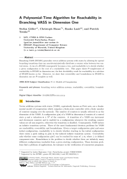 A Polynomial-Time Algorithm for Reachability in Branching VASS in