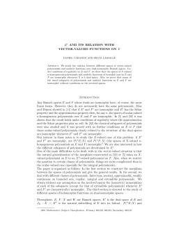 E AND ITS RELATION WITH VECTOR