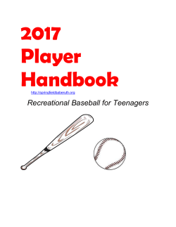 players handbook for more information