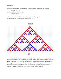 Proof of last two new sequences, in  format, as written by David
