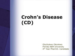 Crohn*s Disease (CD)