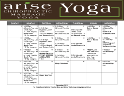 sunday - Arise Chiropractic