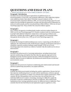 QUESTIONS AND ESSAY PLANS