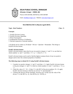 Decimal expansion of rational numbers