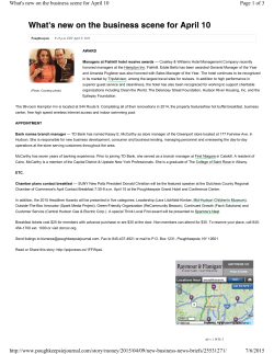 New on the Business Scene - Mid Hudson Children`s Museum
