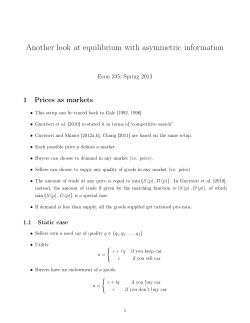 Another look at equilibrium with asymmetric information