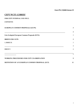 PP-10 Contributions Brief