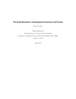 The Great Recession, Unemployment Insurance