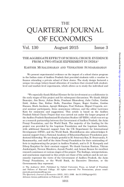 The Aggregate Effect of School Choice