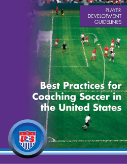 Best Practices - Freehold Soccer League