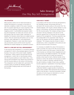 One Way Buy-Sell, JH