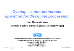 Overlay - SmartKom