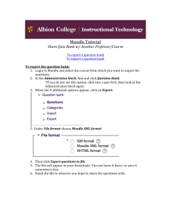 Share Quiz Bank - Albion College Course Webs