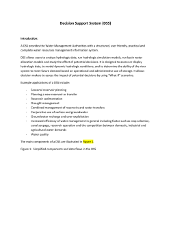 DSS - The Hydrology Project