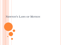 Forces and Newton*s Laws