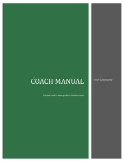 Coach Manual