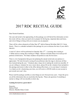 2017 rdc recital guide