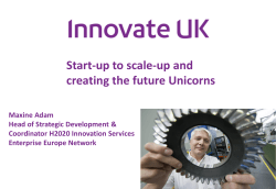 Maxine Adams (Innovate UK)