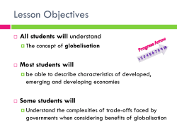 Globalisation