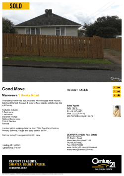 Good Move - CENTURY 21 New Zealand