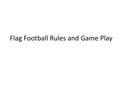 Flag Football - WordPress.com