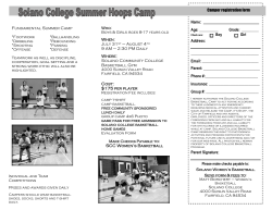 Cost: $175 per player SCC Women`s Basketball Fundamental