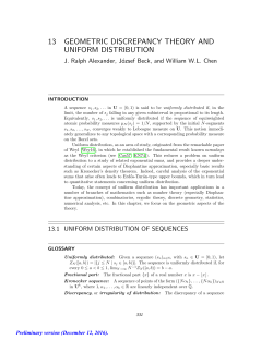 13 geometric discrepancy theory and uniform distribution