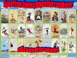 Different kinds of sports