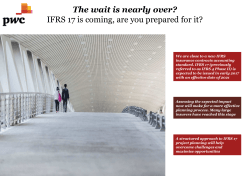 The wait is nearly over? IFRS 17 is coming, are you prepared