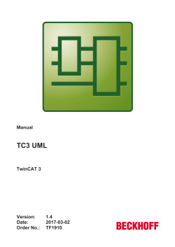 Manual TC3 UML -
