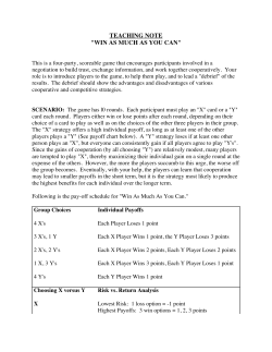 FINAL Win Teaching - Consensus Building Institute